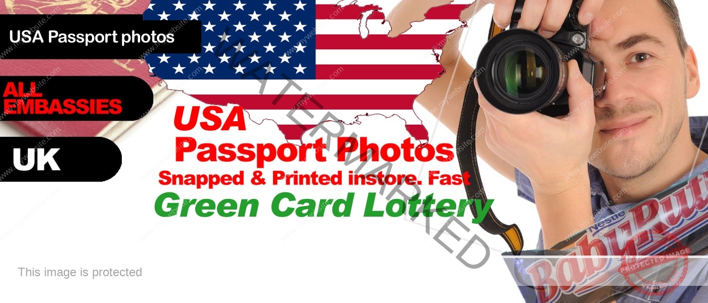 Green Card Photo And Lottery Visa Photo Snapped Printed Instantly