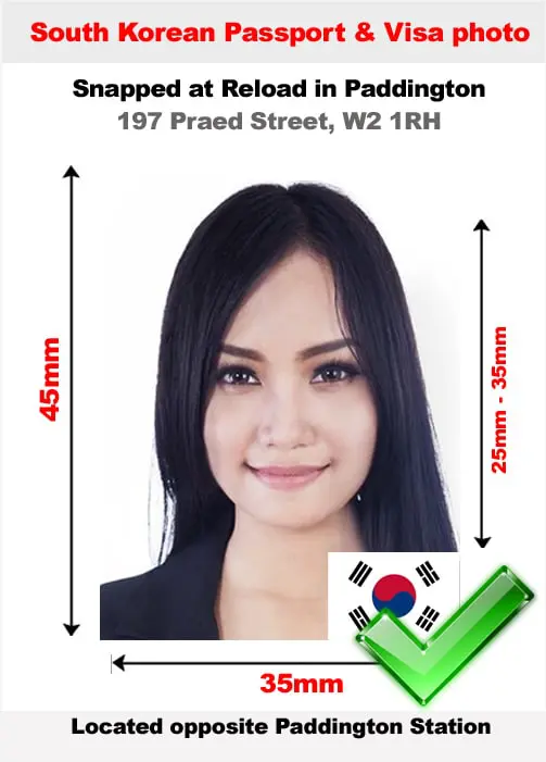 South Korean Passport Photo And South Korea Visa Photo