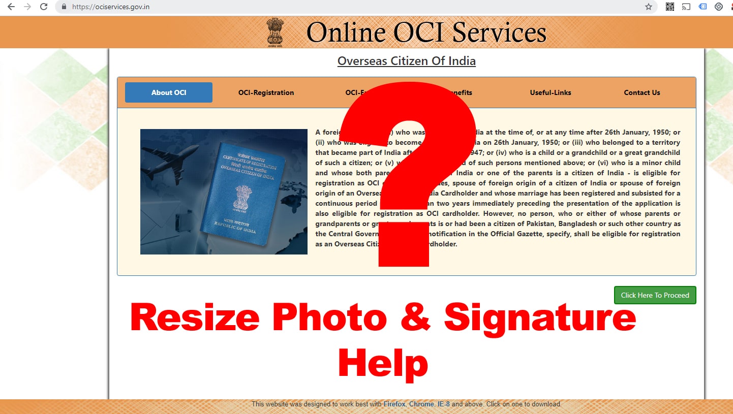 how to make signature image for oci application from mac