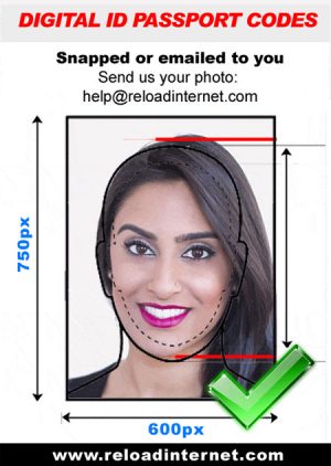 digital passport photo
