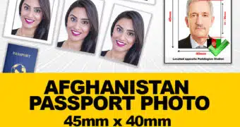 Afghanistan Passport Photo and Visa Photo