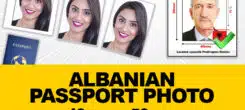 Albanian Passport Photo and Visa Photo