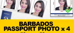 Barbados Passport Photo and Visa Photo