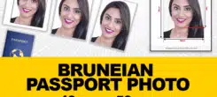 Brunei Passport Photo and Visa Photo